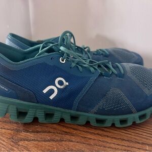 On Running Mens Cloud X Textile Synthetic Storm Tide